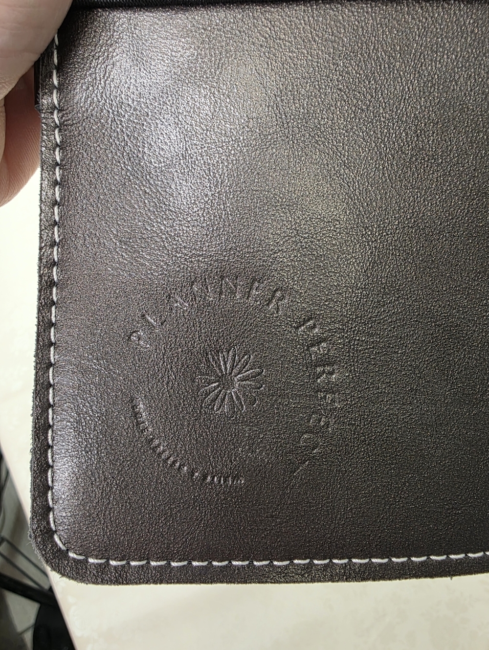 Planner Perfect Leather Travelers Notebook Cover - Espresso Brown - Wide/Standar - Picture 3 of 12